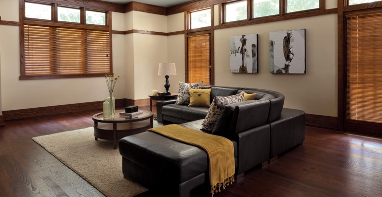 Denver hardwood floor and blinds